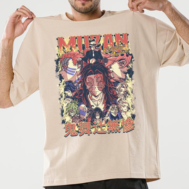 13 Upper Demons in Demon Slayer Shirt, All Kizuki characters, Kimetsu No Yaiba t-shirt, anime sweatshirt hoodie, Tanjiro shirt, Rengoku t-shirt