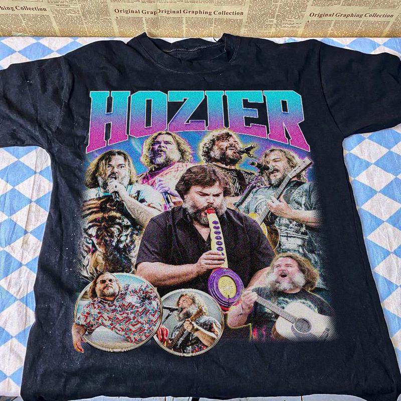 Hozier Jack Black Shirt Cotton Top Unisex