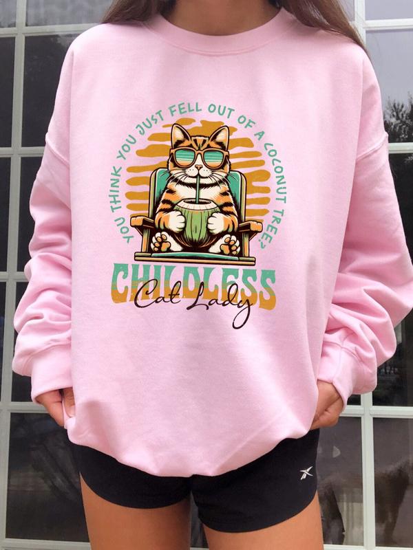 Harris 2024 T-Shirt, Childless Cat Lady, You Think You Just Fall Out Of A Coconut Tree Tshirt, Kamala Harris Meme Shirt