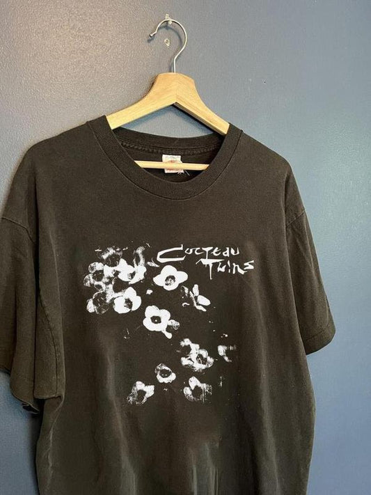 Vintage Cocteau Twins Aesthetic Flower Graphic Artwork shirt, vintage Cocteau Twins Indie band tee, Cocteau Twins Floral merch - Unisex T-Shirt, Hoodi