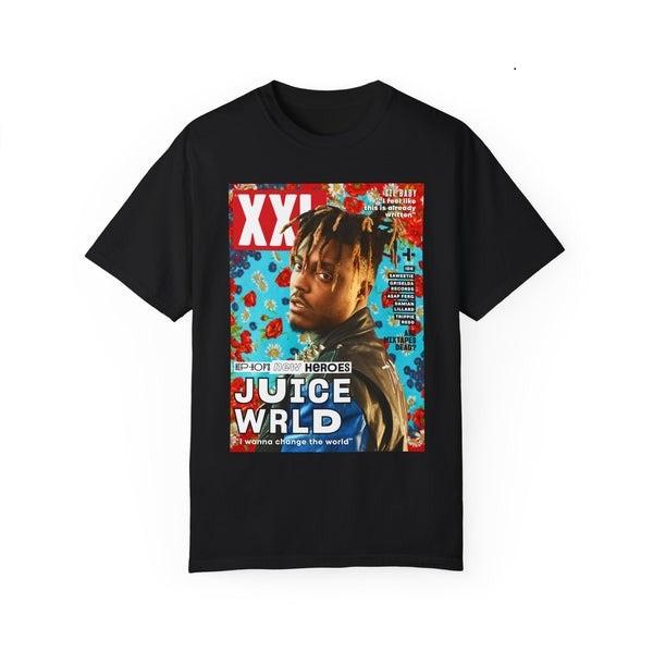 Juice Wrld Fall Magazine T-shirt Juice Wrld Fall Magazine T-shirt
