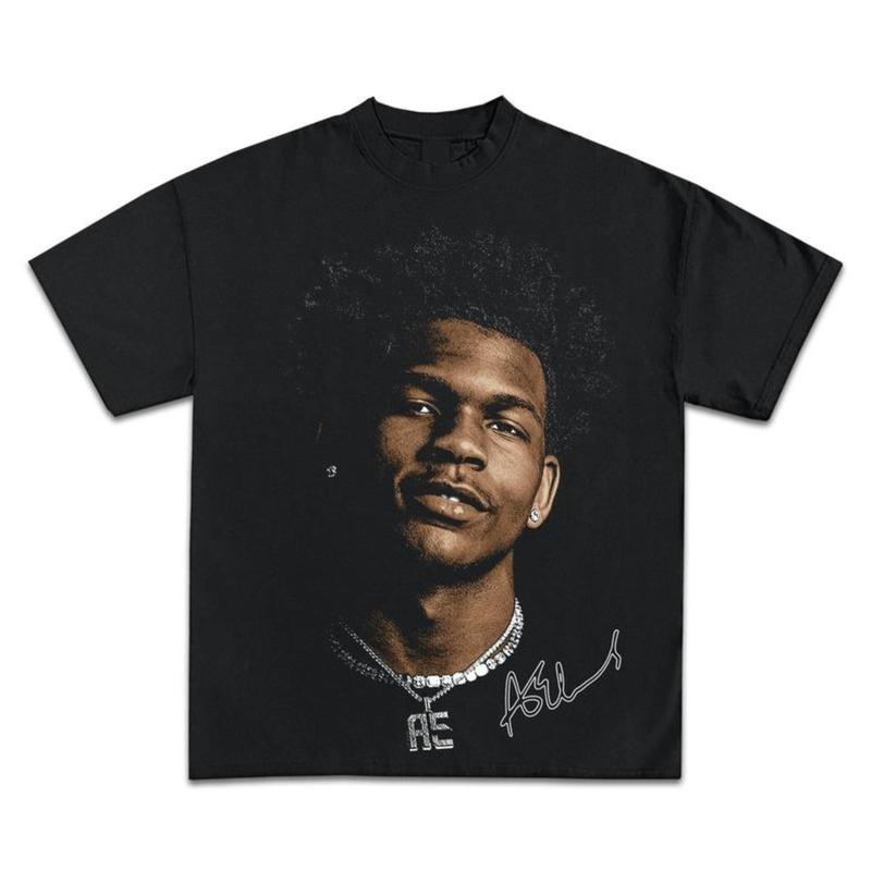 ANTHONY EDWARDS ICY GRAPHIC T-SHIRT - STREETWEAR Cotton Menswear