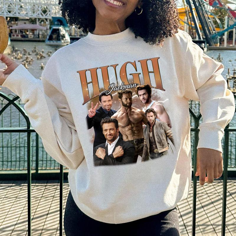 Hugh Shirt Jackman Shirt Gift For Woman and Man Unisex T-Shirt