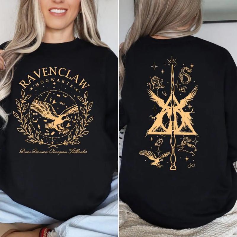 Hogwarts School Wizard Sweatshirt, Wizard World Tee Shirt, Forbidden Forest Sweater, Gift For HP Fans