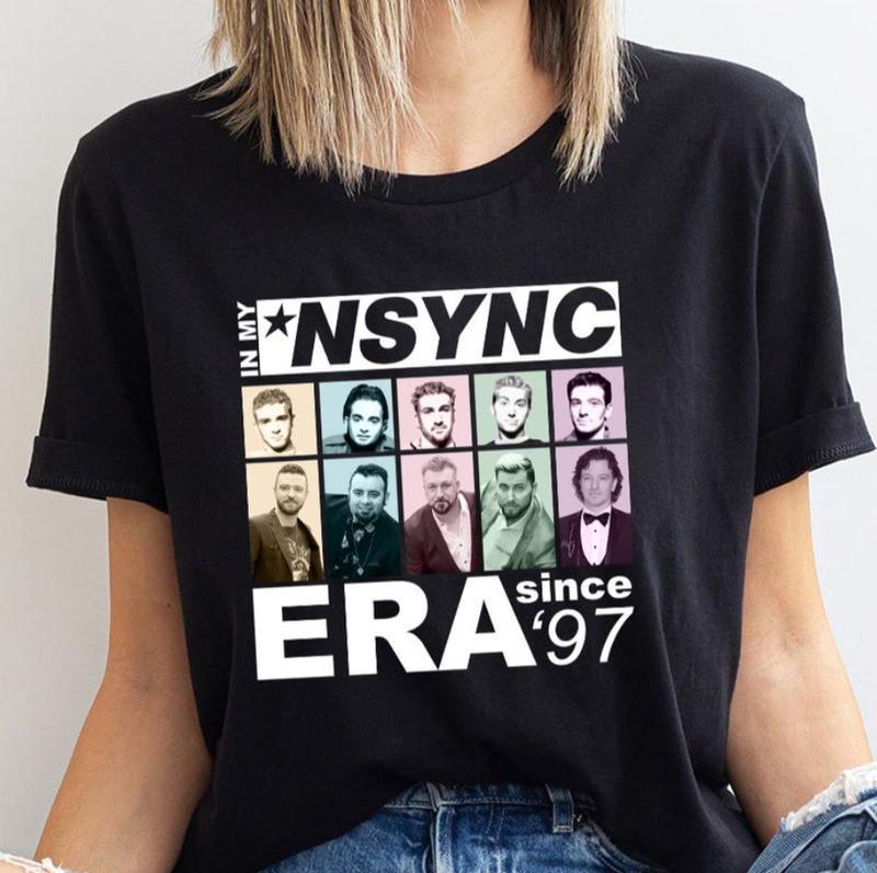 In My NSYNC Era Shirts, Full Color, For Women Top Womenswear