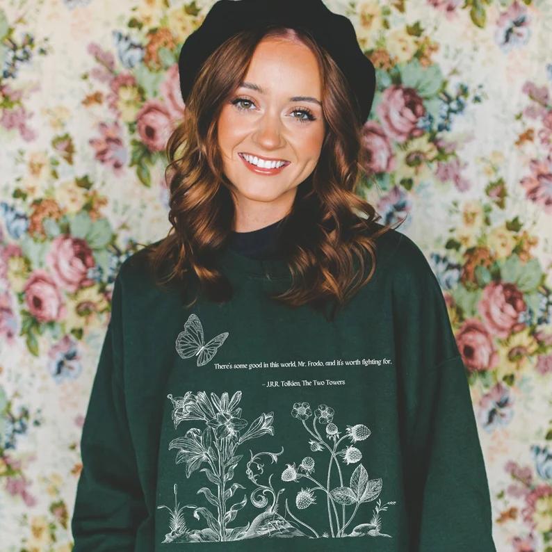 lotr sweatshirt, Lord of The Rings Sweatshirt, Book Lover Present, Tolkien, Gandalf Sweatshirt