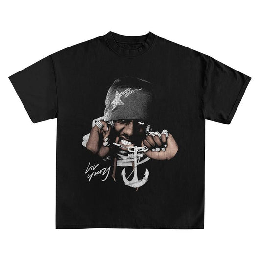 Lil Y.achtyy Graphic Tee for Hip Hop Fans