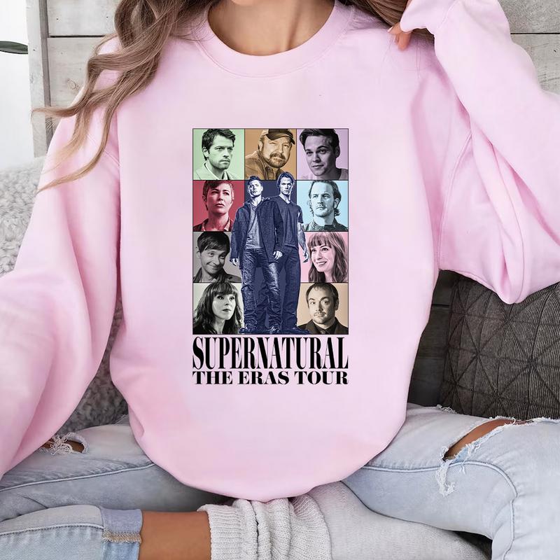 Supeernatural T Shirt, Supeernatural Era T Shirt, Gift For Woman and Man Unisex T-Shirt Sweatshirt Hoodie Casual Cotton