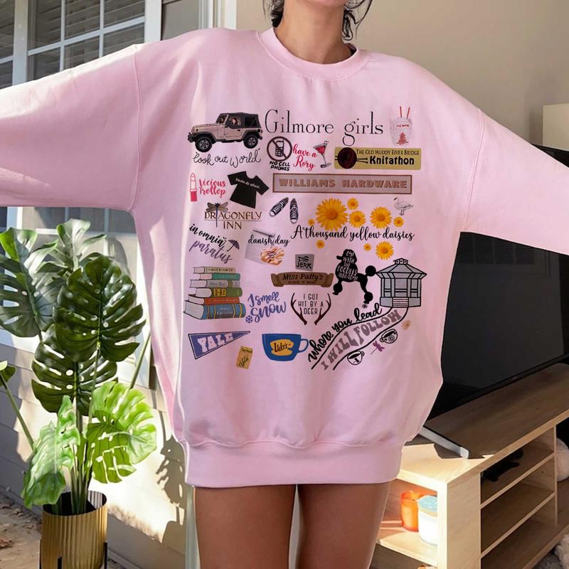 Jeep Version Gilmore Girls Sweatshirt,Stars Hollow Shirt, Stars Hollow Sweatshirt, Stars Hallow Luke's Shirt, Lukes Diner Sweatshirt, Gilmore Girls Sw