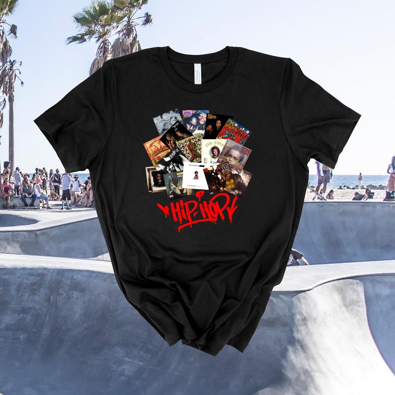 90's Hip Hop T Shirt, 90's Rap Streetwear, Hip Hop Fashion, Old School Rapper Tee, Unisex Short Sleeve Tee