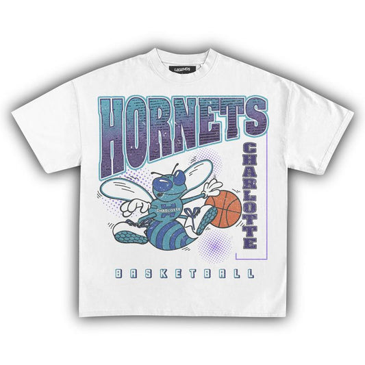CHARLOTTE HORNETS VINTAGE TEE Cotton Unisex Graphic T-Shirt Basketball Jordan Sport Fan Gift for Him Gift For Her Vintage Y2K Hoodie Sweatshirt, Sweat