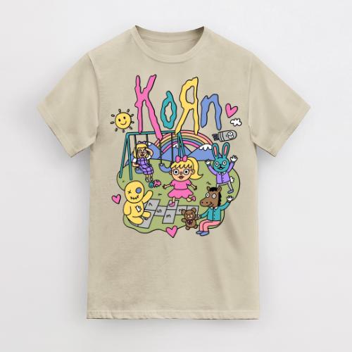 The Korn Korn Rock Band Unisex -Shirt, Slipknot Shirt, Slipknot Retro Shirt_Cotton T-Shirt, Perfect Tee, Gifts For Boyfriend and Girlfriend T-Shirt Cl