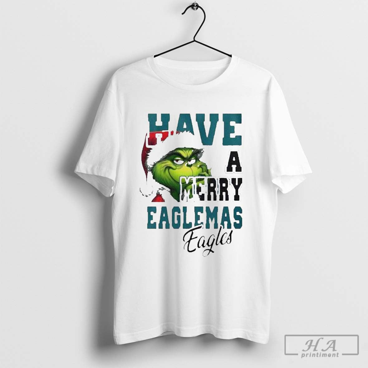Philadelphia Eagles 2024 Christmas The Grinch Merry Eaglesmas shirt