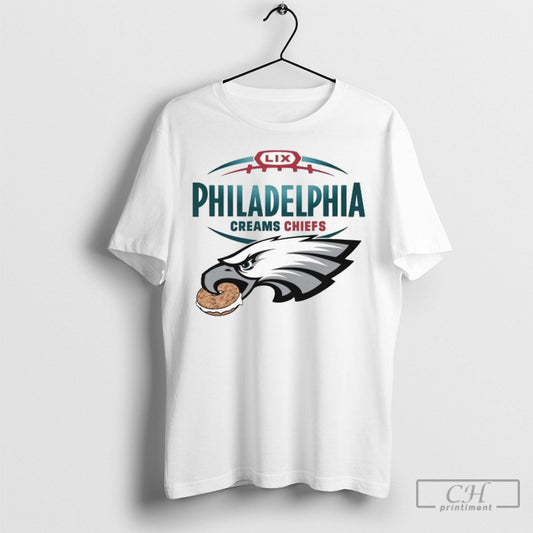 Philadelphia Eagles Philly Creams Chiefs Super Bowl Lix T Shirt