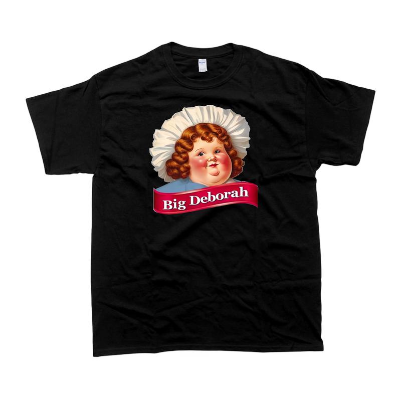 Big Deborah Shirt, Full Color, Free Ship Comfort Top Womenswear Love Women Lady Streetwear