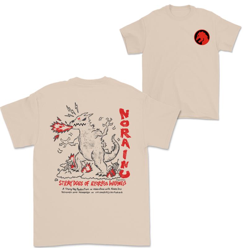 Kaiju Inu T-Shirt, 2 Side T-shirt For Women, For Men