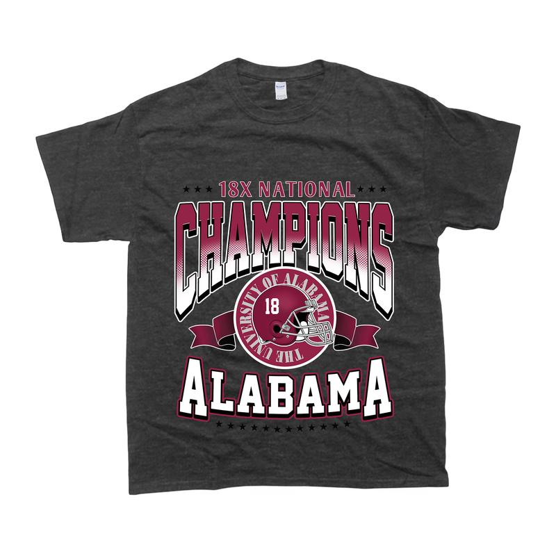 Alabama Crimson Tide Champs Locker Vintage Style T-Shirt