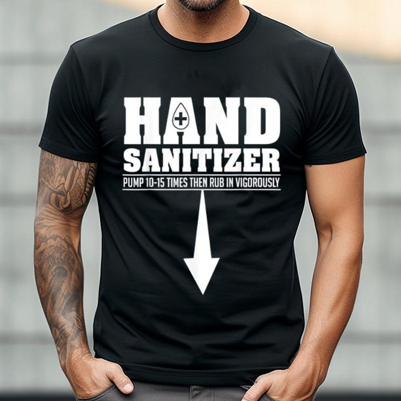 Funny Dark Humor Shirts For Men, Hand Funny Sarcastic Adult Humor Dirty Jokes T-Shirt Menswear Casual