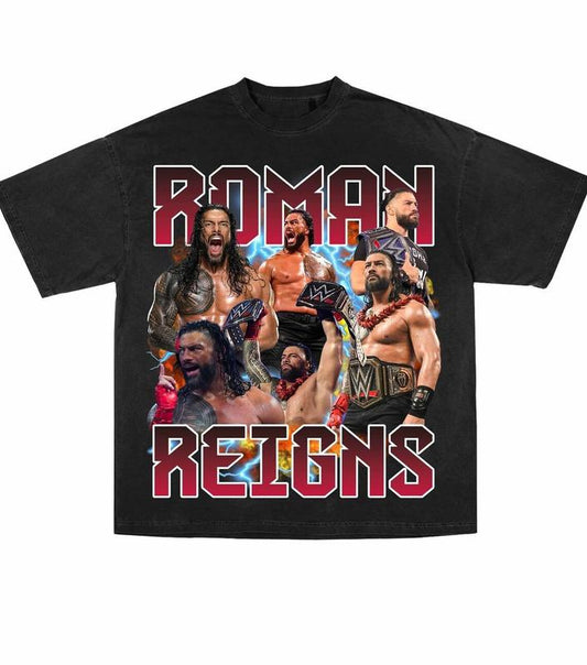 ROMAN REIGNS Graphic WWE Tee Shirt Gift Fans