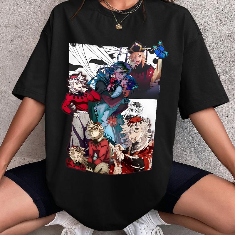 Doma Manga Anime Shirt, Demon Slayer Shirt, Kimetsu no Yaiba Shirt, Anime sweatshirt hoodie, Anime lover t-shirt Menswear