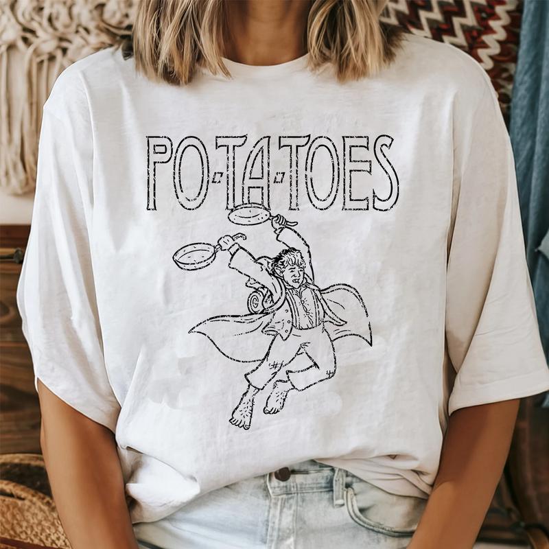 LOTR Potatoess T Shirt Hoodie Sweatshirt Sweater