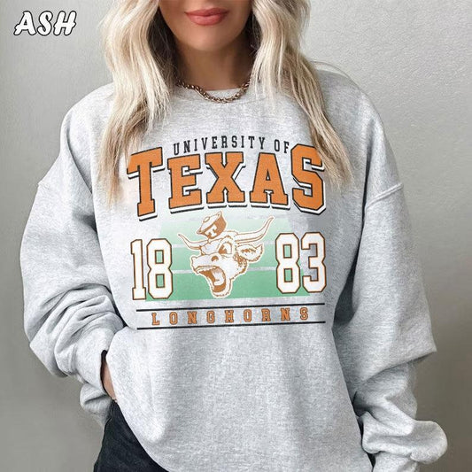 Vintage 90's Texas Longhorns University NCAA Unisex t-shirt, sweatshirt, hoodie Cotton Womenswear