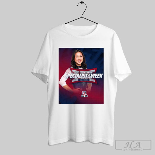 Poster Arizona Gymnastics Elena Deets Big 12 Gymnastics Special Of The Week T Shirt