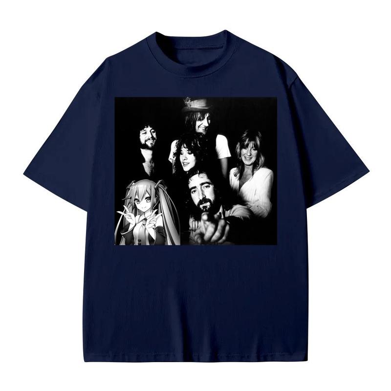 Hatsune Miku Anime New Collection Tshirt Cotton Menswear