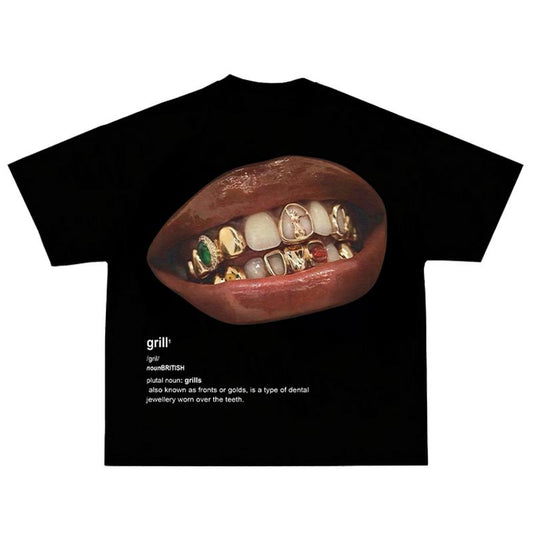 Grill graphic tee