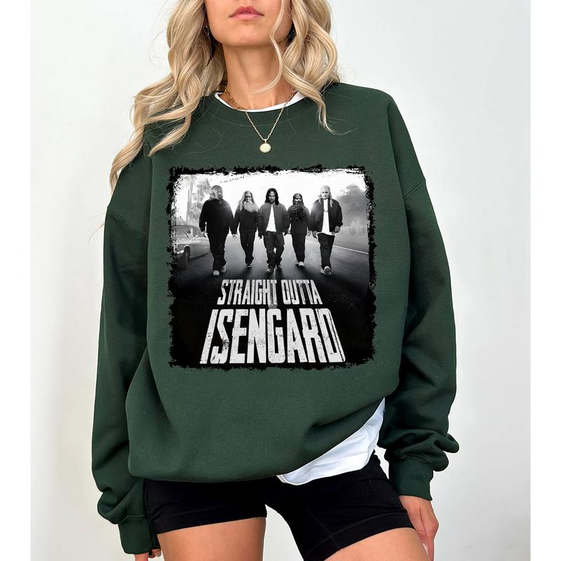 LOTR Straught Ouuta Halloween T shirt Hoodie Sweatshirt