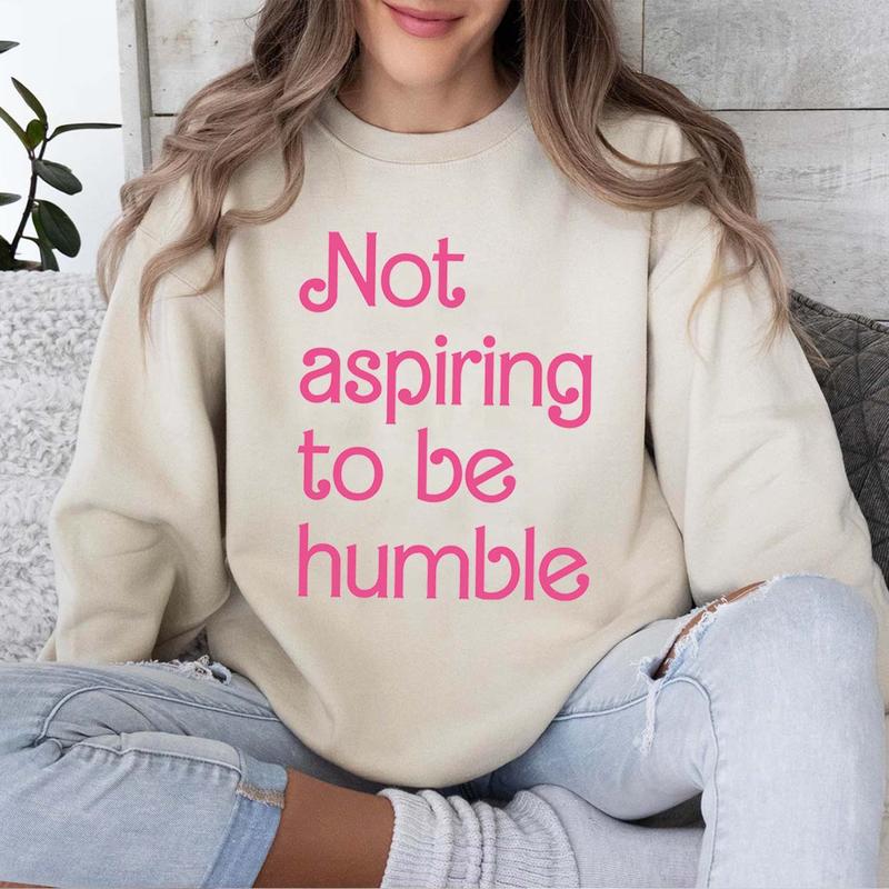 Not Aspiring To Be Humble Shirt, Kamala Harris Shirt, Feminist SweatShirt, Girl Power TShirt for Democrat, Women Empowerment Shirt, Feminist Gift