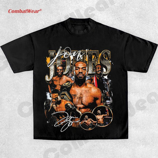 JON JONES TEE,Boxing T-shirt, Fighter Tee, Boxer Shirt, Sports Shirt, Vintage Boxing Tee, Graphic Boxing Champ T-Shirt Hoodie Sweatshirts