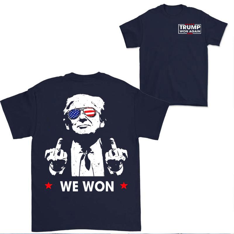 Trumpp Won Get Over It we won 2024 shirt, Patriotic Hoodie for Loyal Trump Supporters,get over it shirt, we won 2024 trump sweatShirt for men and wome