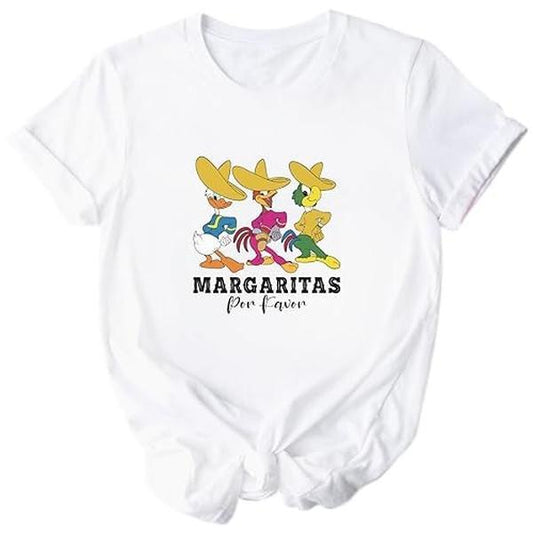 Margaritas Por Favor Shirt, The Three Caballeros Shirt, Jose Panchito Shirt, Cinco De Mayo Tee
