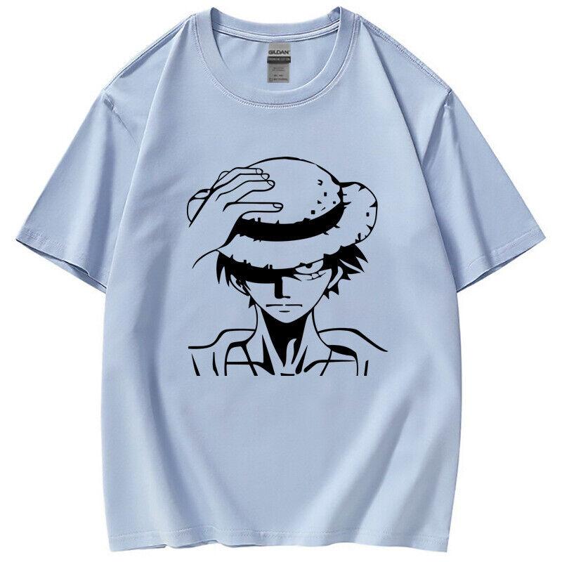 Anime One Piece Luffy Unisex T-shirt all size color