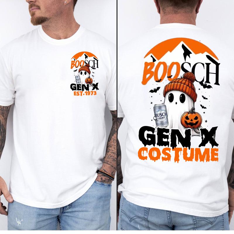 Gen X Halloween Costume T-shirt Custom Year 1973, FAFO Two Side, Raised On Hose Water Funny Shirt