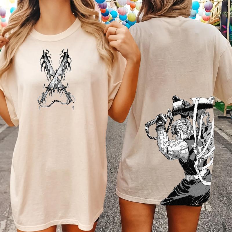 Tengen Uzui Sound Hashira in Demon Slayer characters shirt, Kimetsu No Yaiba t-shirt, anime sweatshirt hoodie, Tanjiro shirt, Rengoku t-shirt