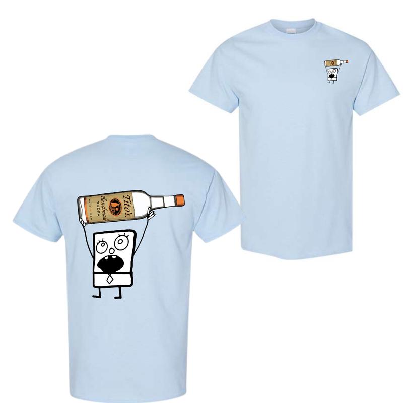 Doodlebob Tito's Essential T-Shirt, Funny Drinking T-Shirt, Tito's T-Shirt For Men And Women