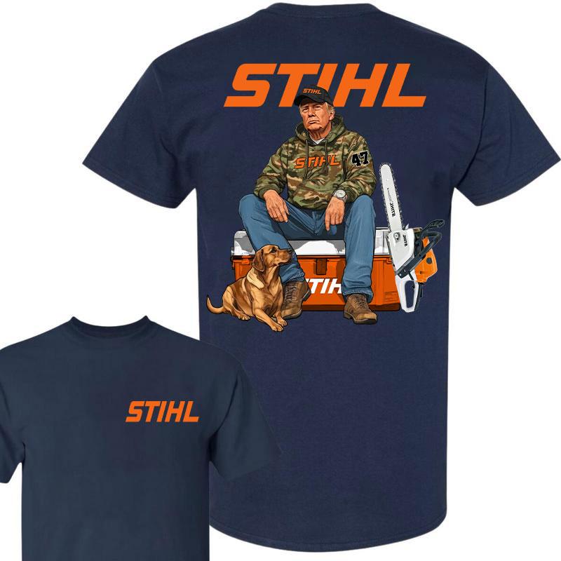 STIHL Trump hunting shirt, 47th president Trumpp Supporter shirt, Stihl Trump won 2024 shirt  for men and women