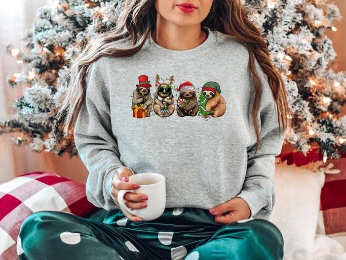 Sloth Christmas Christmas shirt,Merry Slothmas Christmas Shirt For Women,Sloth Merry Christmas Sweatshirt,Sloth Lover Gift