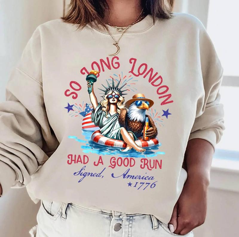 So Long London 4th of July, ie Fangirl, Gift For Her, Fourth Of July Shirt