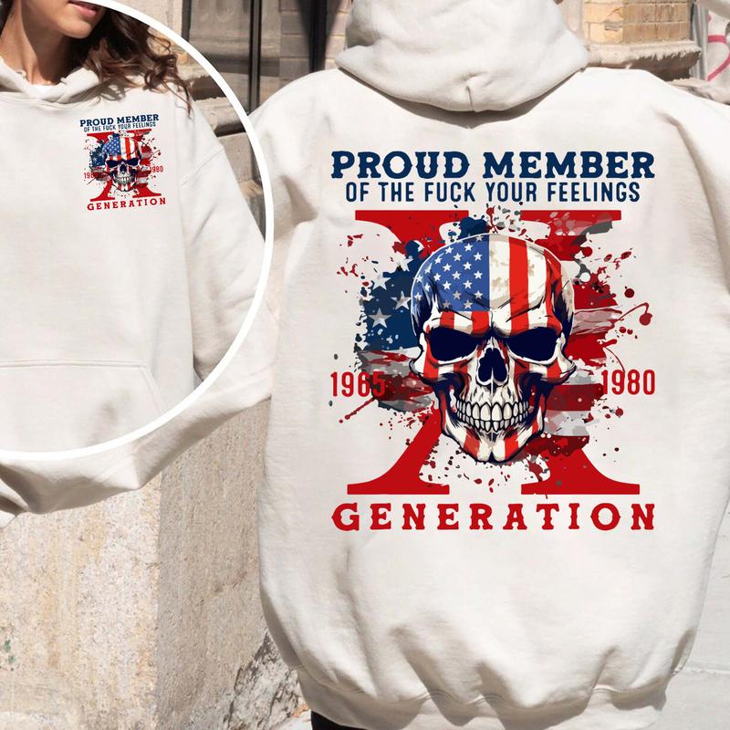 Generation X FAFO T-Shirt Gen X FAFO Two Side, Casual GenX Shirt for Everyday Style