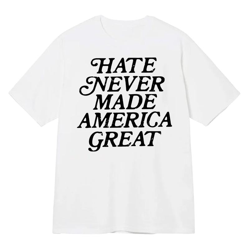Anti Trump Shirt, Hate Never Made America Great Tshirt, Kamala Harris Fuck Trump 2024 Election, I Didn't Vote For Him, Election 2024