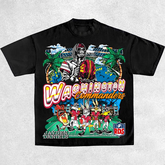 Commanders Shirt, Vintage 90s Unisex Football Tees, Football T-Shirts, Sports Shirt, Game Day Tee, Football Fan Gifts