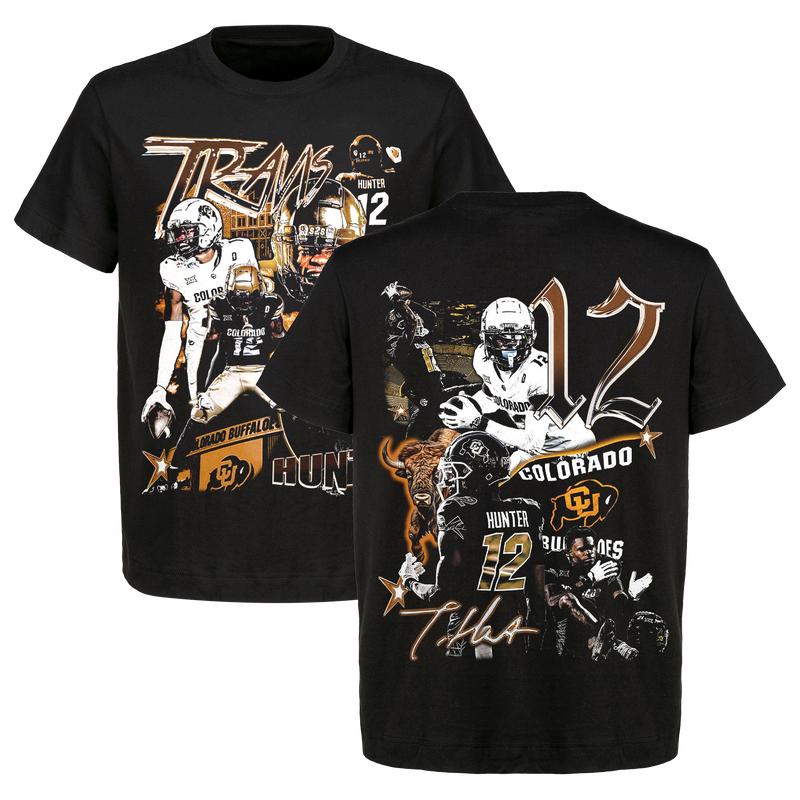 Travis Colorado Hunter Graphic T-Shirts  Heavy Cotton  Men's & Women's Retro American College Football Shirt