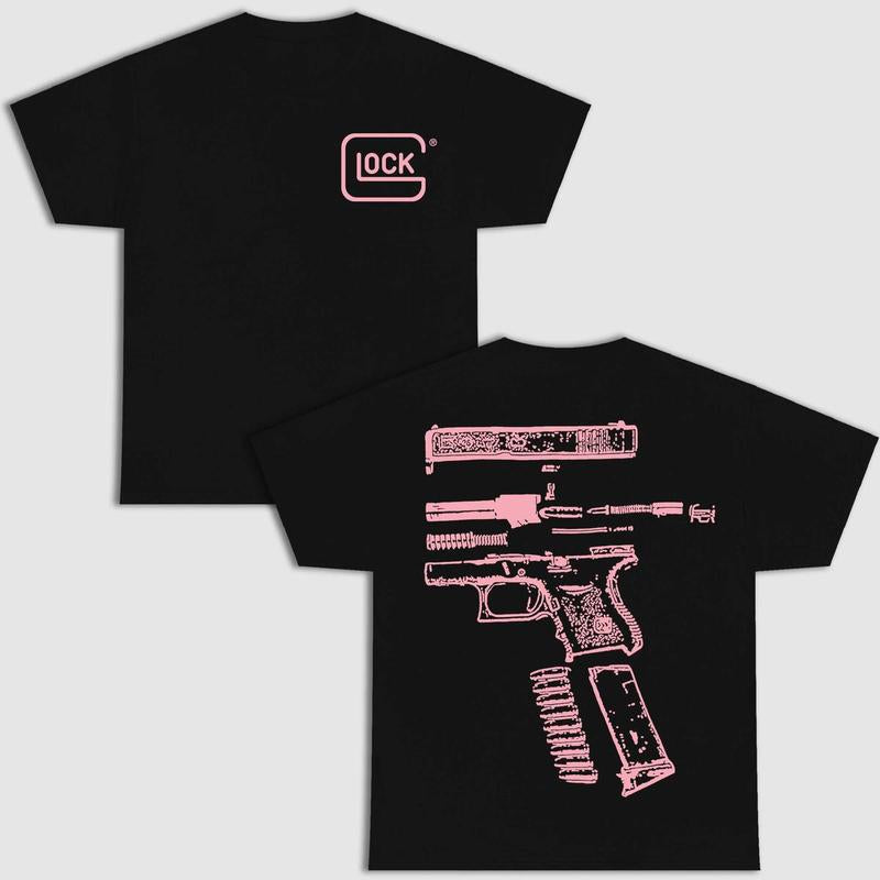 In Giockk We Trust Double Side Black Version Shirt Menswear Top, New Design color Red,Yellow,Blue,Green,Light Pá»‹nk,Purple,White