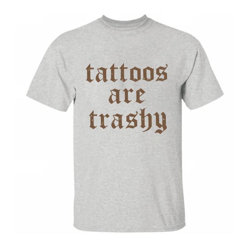 Retro tattoos are trashy casual fit t-shirt, trendy design, relaxed fit Sweatshirt, Hoodie, Comfort Colors