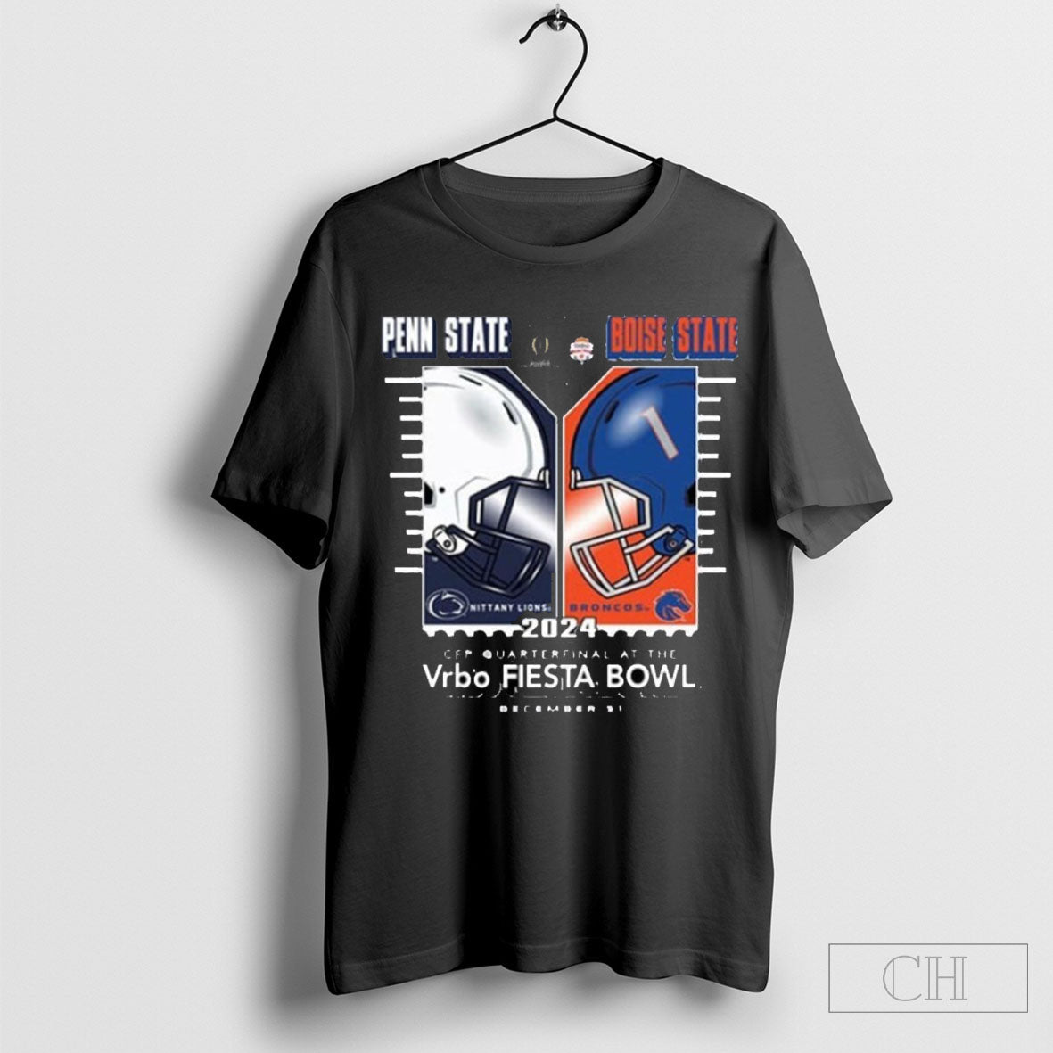 Penn State Vs Boise State 2024 College Football Playoffs Quarter Finals Bound H2h Unisex T Shirt Sweater