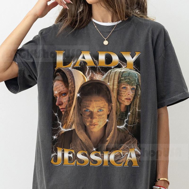Lady Jessica Dune Shirt, Jessica Dune Sweatshirt, Dune Character Shirt, Rebecca Ferguson Fan Tee, Dune Unisex T-shirt Sweatshirt Hoodie, Zendaya Dune,
