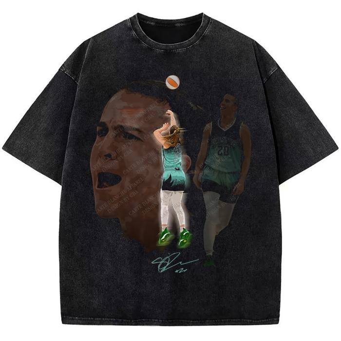 Sabrina Ionescu New York T-Shirt Women Basketball Fan Art Graphic Tee Game Winner